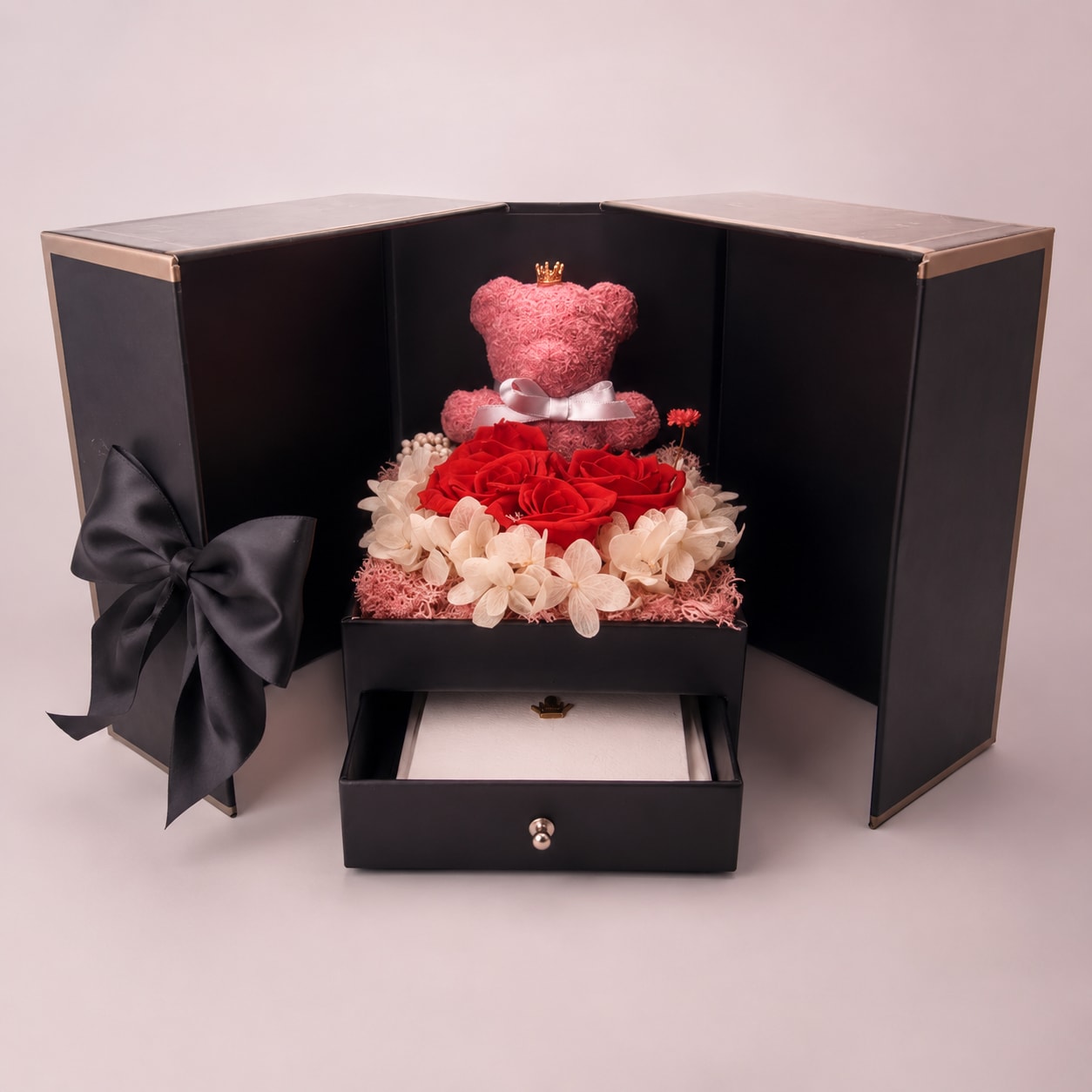 Geheime Schublade der Jahrestag-Geschenkbox mit personalisierter Grußkarte – Jahrestag Geschenk mit persönlicher Nachricht
